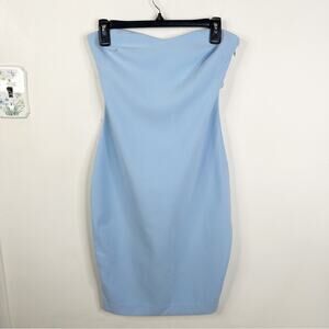 NEW Likely Revolve Size 4 Lauren Strapless Bodycon Dress in Blue Bell